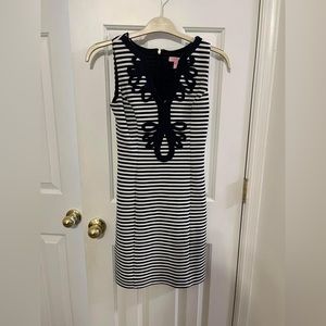 Lilly Pulitzer Navy stripe dress